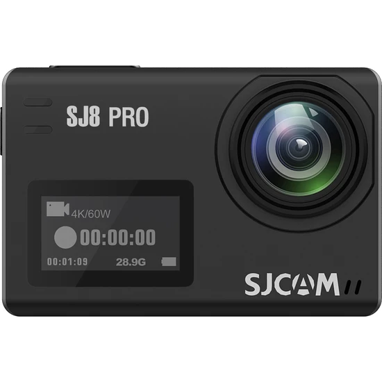 Sjcam Sj8 Pro Aksiyon Kamerası Siyah