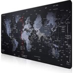 Slaster 90X40 Dünya Haritası Desenli Xxl Gaming Mousepad (Büyük Boy World Map Oyuncu Mouse Pad)