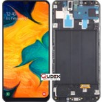 Qudex Samsung Galaxy A30 (SM-A305F) LCD Ekran Dokunmatik Çıtalı