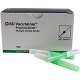 BD VACUTAİNER 21G*1.5 (0,8*38MM) YEŞİL KAN ALMA İĞNE UCU 100 ADET