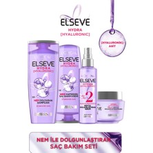 Elseve L'oréal Paris Elseve Hydra Nem Ile Dolgunlaştıran Şampuan + Saç Bakım Kremi + Serum + Maske Seti