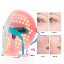 The Beauty Store Led Maske Foton Terapi Cilt Gençleştirme   Iz Leke Giderme Yüz Maskesi