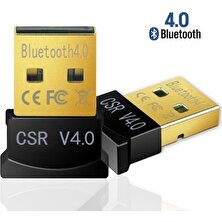 Brs Bluetooth 4.0 Dongle Receiver Alıcısı USB 3.0 Tak & Çalıştır