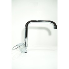 Elmina Armatür L Borulu Mutfak Bataryası Çeşmesi Musluğu