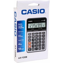 Casio Hesap Makinesi 12 Tuş AX-120B
