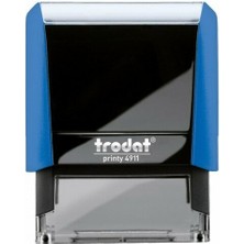 Trodat 4912 P4 Kase Mavi Govde, Mavi Keçe 