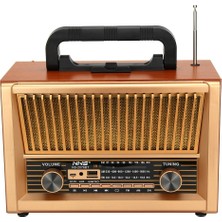 Nns NS-2076BT Am/fm/sw/ Bluetooth Nostaljik Radyo