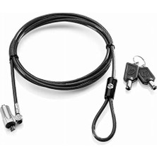 Hp Keyed Cable Lock 10MM T1A62AA 183CM Anahtarlı Kablo Kilidi 120GR