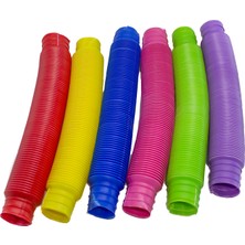 Erzi Oyuncak Sevimli Borular  Esnek Boru Pop Tubes 6'lı Set