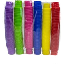 Erzi Oyuncak Sevimli Borular  Esnek Boru Pop Tubes 6'lı Set