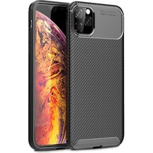 Apsuwa   Apsuwa Iphone 11 Pro Karbon Görünüm Negro Silikon Kılıf