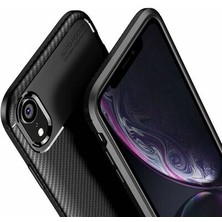 Apsuwa   Apsuwa Iphone Xr Karbon Görünüm Negro Silikon Kılıf