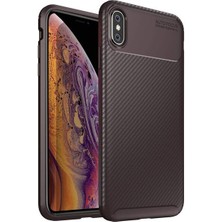 Apsuwa   Apsuwa Iphone Xs Max Karbon Görünüm Negro Silikon Kılıf