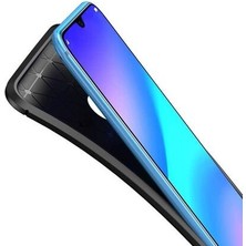 Apsuwa  Huawei P Smart 2019 Karbon Görünüm Negro Silikon Kılıf