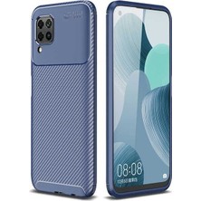 Apsuwa  Huawei P40 Lite Karbon Görünüm Negro Silikon Kılıf