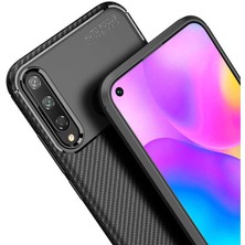 Apsuwa  Huawei P40 Lite E Karbon Görünüm Negro Silikon Kılıf