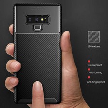 Apsuwa  Apsuwa Samsung Galaxy Note 9 Karbon Görünüm Negro Silikon Kılıf