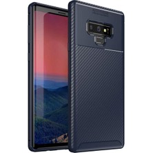 Apsuwa  Apsuwa Samsung Galaxy Note 9 Karbon Görünüm Negro Silikon Kılıf