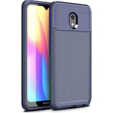 Apsuwa Xiaomi Redmi 8A Kılıf Negro Silikon Karbon Desen