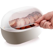 Panoramas Home Bej Kapaklı Ekmeklik / Ekmek Kutusu
