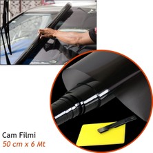 Kgn Çizilmez 50 cm x 6 mt %35 L.black Cam Filmi