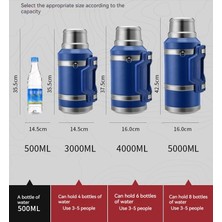 Pangolin Outdoors 5000 ml. Paslanmaz Çelik Termos - Gri (Yurt Dışından)