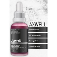 Axwell Canlandırıcı & Cilt Tonu Eşitleyici Yüz Peeling Serum 30 ml Aha 30% + Bha 2%