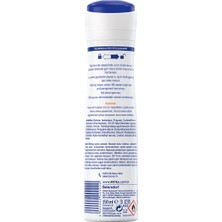 NIVEA Kadın Sprey Deodorant Black & White Invisible Güçlü Etki 48 Saat Anti-perspirant Koruma 150ml