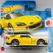 Hot Wheels Honda S2000 Sarı 1:64 Ölçek Diecast Model Oyuncak Araba 3+ Yaş İçin