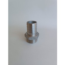 Hasyılmaz 316 Paslanmaz Çelik Dişli Hortum Ucu 1 1/2"