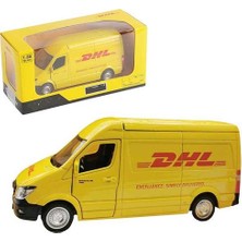 Xinh Yeni 15 cm 1/36 Ticari Metal Alaşımlı Araç Express Dhl Geri Driecasts Kamyon Modeli Oyuncak Araba Koleksiyonu Hediye Doğum Günü Hediyesi | Diecasts oyuncak Araçlar