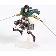 Xinh 15 cm Anime Titan 213 Levi Figure Mikasa Ackerman 203 Eren Yeager 207 Hareketli Montaj Heykelcik Model Oyuncak Dıy Hedıye | Aksiyon Figürleri