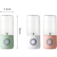 Xinh Taşınabilir Mini Elektrikli Sıkacağı USB Şarj Edilebilir El Smoothie Blender Meyve Mikserler Gıda Milkshake Suyu Makinesi Makinesi | Sıkacaklar (Pembe)