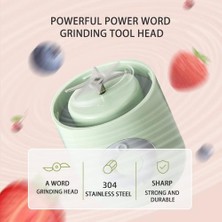 Xinh Taşınabilir Mini Elektrikli Sıkacağı USB Şarj Edilebilir El Smoothie Blender Meyve Mikserler Gıda Milkshake Suyu Makinesi Makinesi | Sıkacaklar (Beyaz)