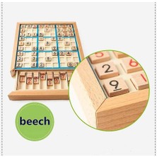 Xinh Ahşap Sudoku Oyun Tahtası Çekmece (Mavi)(Yurt Dışından)