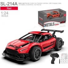 Xinh 1/24 2.4g 4ch Rc Sürüklenen Arabalar Elektrikli Mini Drift Sürüş Sürüş Yüksek Hızlı Yarış Araba Radyo Kontrol Oyuncaklar Çocuklar Için | Rc Arabalar (Kırmızı)