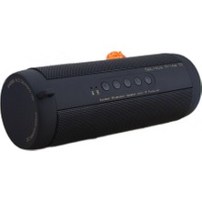 Xinh Bluetooth Hoparlör Su Geçirmez Taşınabilir Açık Kablosuz Subwoofer Sütun Kutusu Hoparlörler Hoparlör Stereo Hi Fi | Taşınabilir Hoparlörler (Siyah)