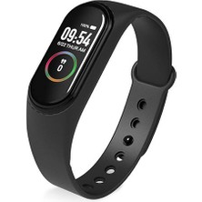 Xinh M4 Smartband Bileklik Kalp Hızı / Kan / Basınç / Nabız / Pedometre Spor Akıllı Izle Bilezik Sağlık Fitness Bilezik(Yurt Dışından)