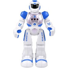 Xinh (Büyük Boy 26 Cm) Rc Uzaktan Kumanda Robot Akıllı Eylem Yürüyüş Sing Dans Figure Jest Sensörü Oyuncaklar Hediye Çocuklar Için | Rc Robot (Mavi)