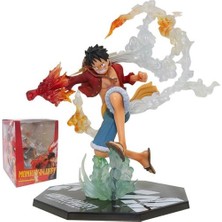 Xinh Anime Figürü Yangın Yumruk Luffy Ace Figurin Diyeboz Jambe Sanji Pvc Koleksiyon Model Oyuncaklar | Aksiyon Figürleri (Luffy)