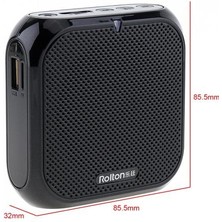 Xinh Rolton K400 Taşınabilir Ses Hoparlör Megafon Ses Amplifikatör Hoparlör Mikrofon Bel Bandı Klip Destek Fm Radyo Tf Mp3 | Mikrofonlar(Yurt Dışından)