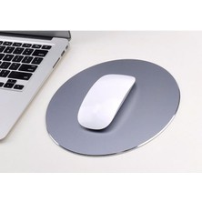 Xinh 220 * 220MM Yüksek Sınıf Yaratıcı Dairesel Alüminyum Metal Oyunu Mouse Pad Pc Bilgisayar Dizüstü Oyun Mousepad Apple Mackbook Için | Oyun Mousepad | Oyun Mouse Padmouse Pad