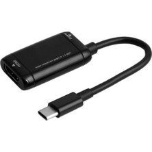 Xinh USB 3.1 Akıllı Cep Telefonu Dönüştürücü Kablosu Için HDMI Kablosu Tv Adaptörü Tip