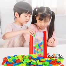 Xinh Kök Eğitim Tetris Oyunu Levcut Zeka Renkli Bulmaca Beyin Teasers Oyuncaklar Fidget Oyuncaklar Çocuklar Için 3 Yaş ve Üstü | Strateji Oyunları