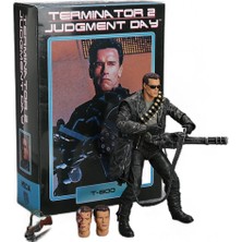 Xinh 18 cm Neca Terminator 2: Yargı Günü T 800 Arnold Schwarzenegger Pvc Figure Koleksiyon Model Oyuncak 7(Yurt Dışından)