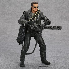 Xinh 18 cm Neca Terminator 2: Yargı Günü T 800 Arnold Schwarzenegger Pvc Figure Koleksiyon Model Oyuncak 7(Yurt Dışından)