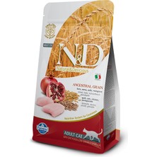 N&D N-D Düşük Tahıllı Tavuklu Narlı Yetişkin Kedi Maması 5 kg