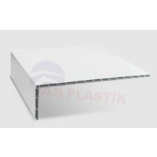 As Plastik 60*200  Pervaz  Beyaz   6 mt