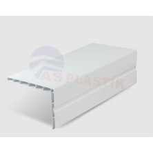 As Plastik KPP214 / 60*90 Fırat Pervaz Beyaz 6 mt