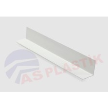 As Plastik 30*30 Pvc Köşebent Beyaz  4 mt